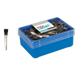 Pinza Metálica Pequeña Oriol para Peluquería (Pack 120 uds.)