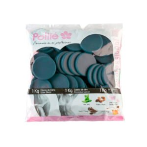 POLLIÉ - DISCOS DE CERA PARA DEPILACIÓN (1 KG) - AZUL PROFESIONAL