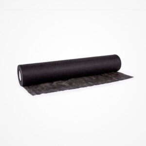 Rollo Camilla Negro TNT Ro.ial - 60cm x 70m | Tejido No Tejido Profesional