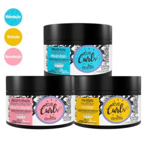 Kit Cronograma Capilar Griffus – Tratamiento Completo (Hidratación, Nutrición y Reconstrucción)