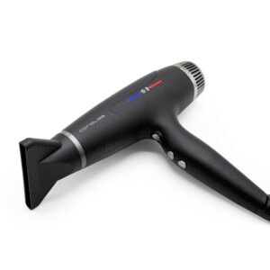 Corioliss Typhoon Black Chrome – Secador Profesional Iónico de Alta Potencia