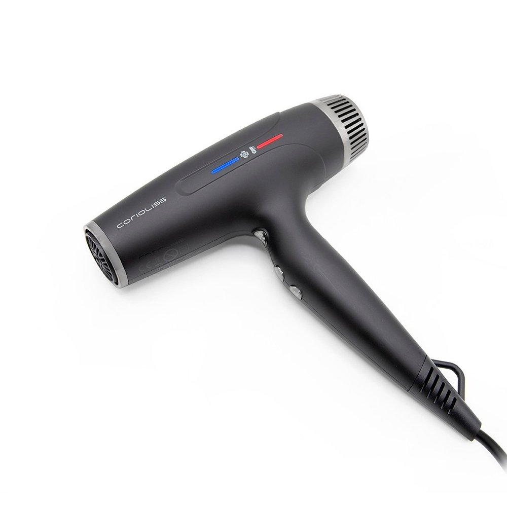 Corioliss Typhoon Black Chrome – Secador Profesional Iónico de Alta Potencia - Imagen 2
